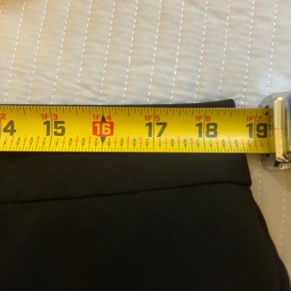 Nine Eight NY Dress Pants Women's Front Zipper Back Pockets Black - Size 14 - Picture 5 of 10